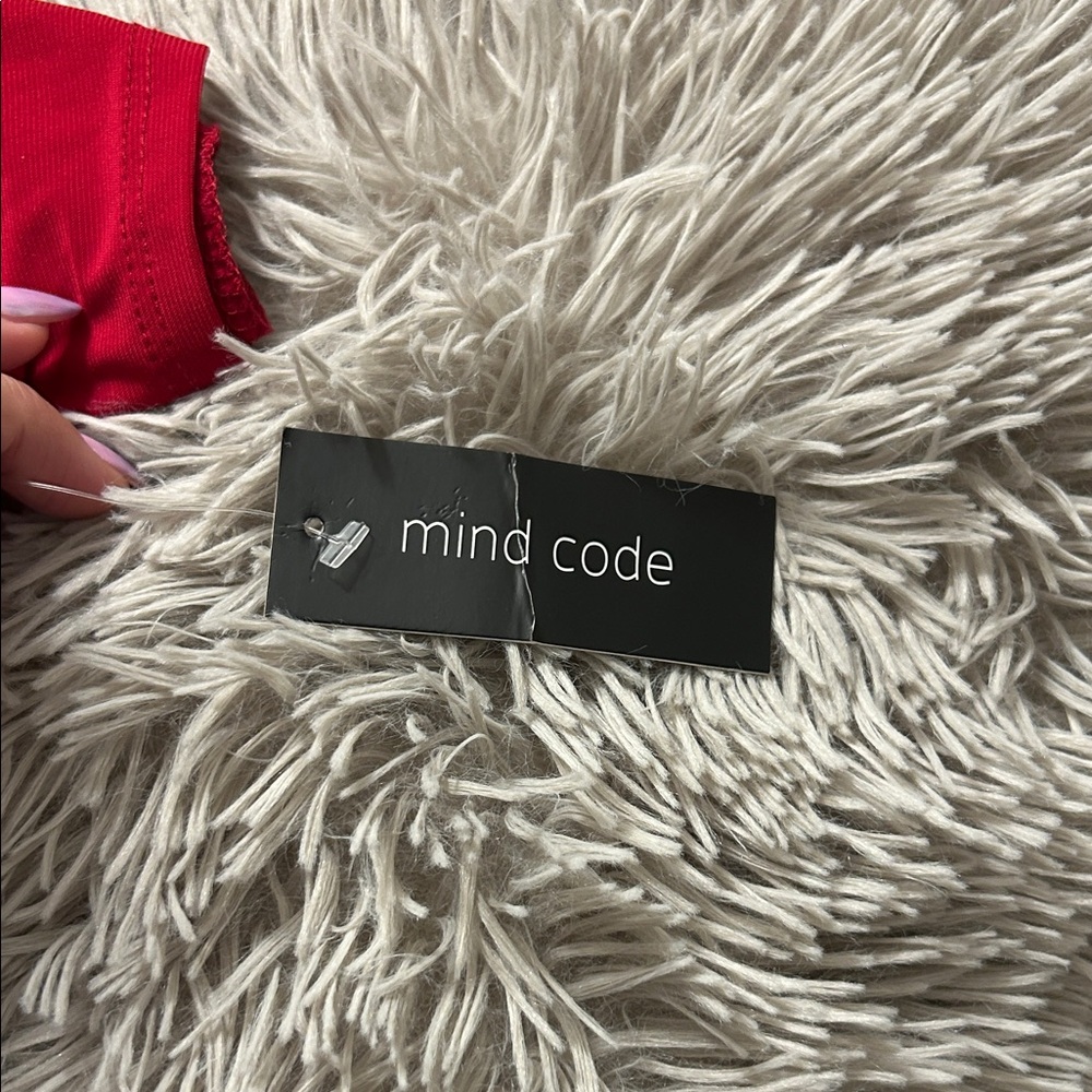 Mind Code Red Slip Dress - Picture 2 of 3